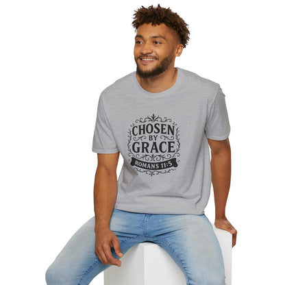 Chosen by Grace Unisex T-Shirt Tee Inspirational Apparel Clothing