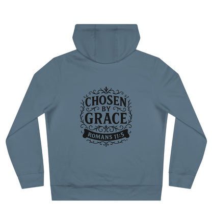 Chosen by Grace (Small Design on front plus Large Design on back) Apparel Clothing Hoodie Hooded Sweatshirt