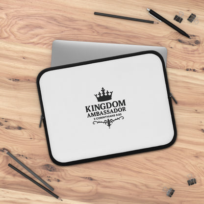 Kingdom Ambassador Laptop Sleeve - Inspirational Tech Accessory, Christian Gift, Stylish Protection for Devices, Faith-Based Protector