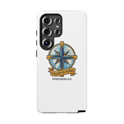Called to Serve (Full Color), Rugged Phone Case, Inspirational Mobile Cover, Gift for Faith Lovers, Faith-Based Protector