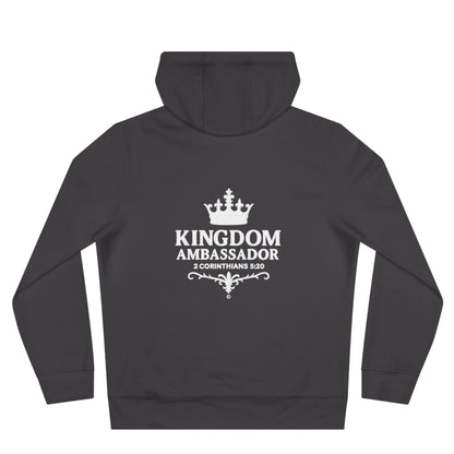 Kingdom Ambassador (Small Design on Front, Large Design on Back) Unisex Apparel Clothing Hoodie Hooded Sweatshirt