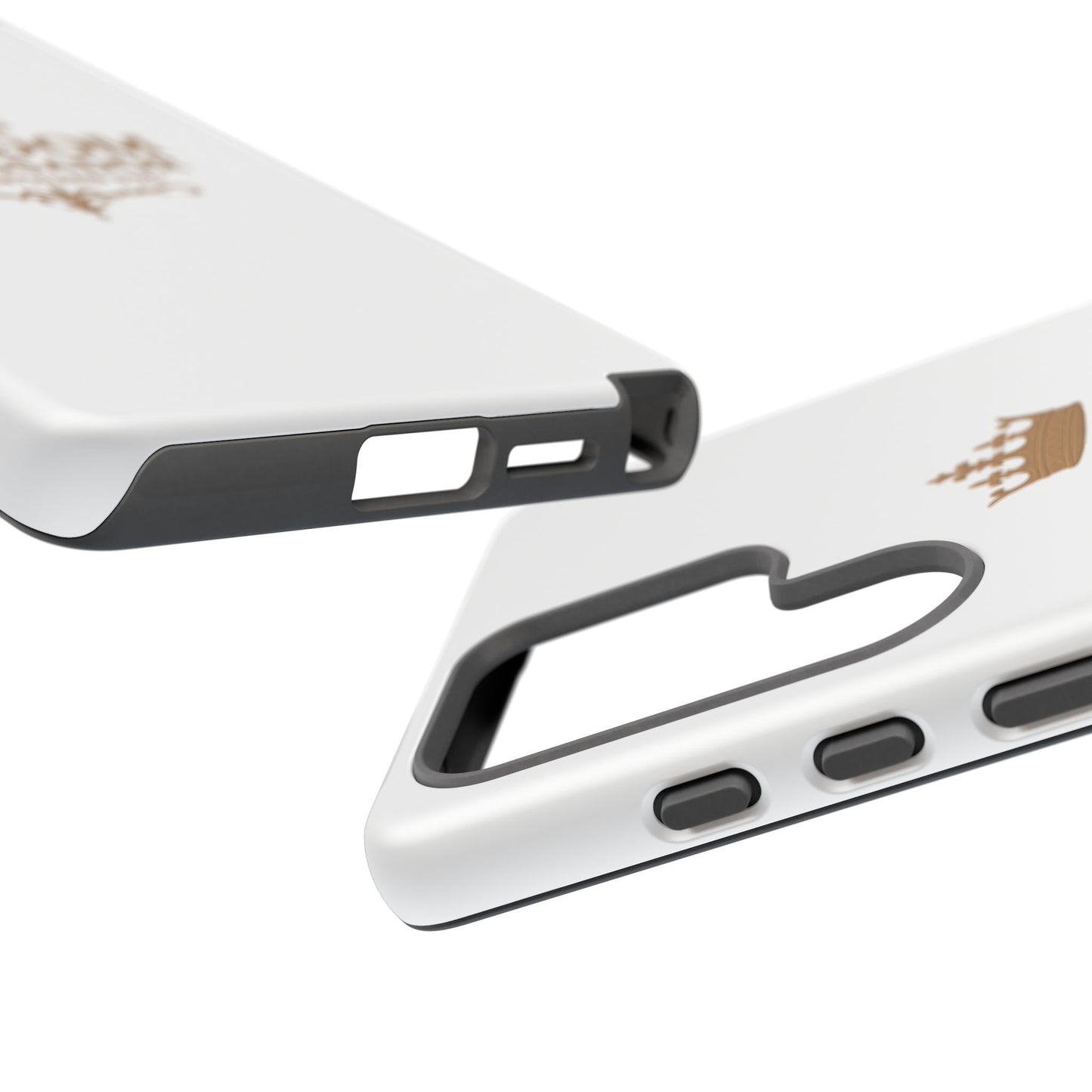 Kingdom Ambassador (Gold Lettering) Rugged Phone Case, Inspirational Mobile Cover, Gift for Faith Lovers, Faith-Based Protector