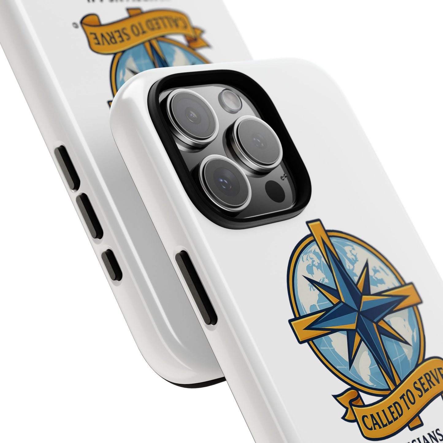 Called to Serve (Full Color), Rugged Phone Case, Inspirational Mobile Cover, Gift for Faith Lovers, Faith-Based Protector - Cross Apparel USA