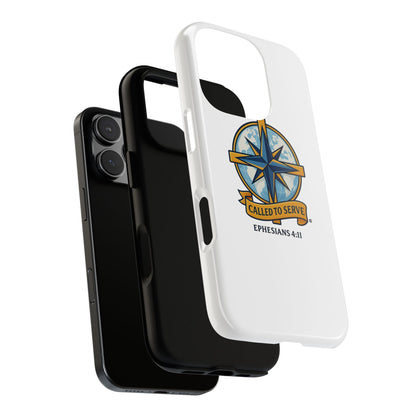 Called to Serve (Full Color), Rugged Phone Case, Inspirational Mobile Cover, Gift for Faith Lovers, Faith-Based Protector
