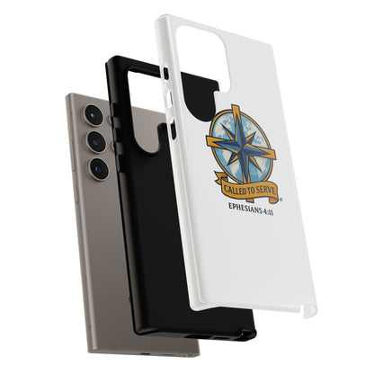 Called to Serve (Full Color), Rugged Phone Case, Inspirational Mobile Cover, Gift for Faith Lovers, Faith-Based Protector