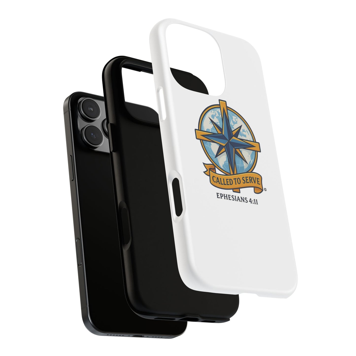 Called to Serve (Full Color), Rugged Phone Case, Inspirational Mobile Cover, Gift for Faith Lovers, Faith-Based Protector