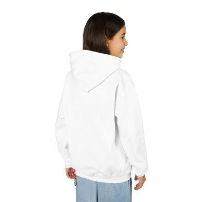 Armor Up (Burgundy & Gold Lettering) Youth Heavy Blend Hooded Sweatshirt