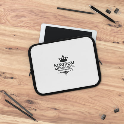 Kingdom Ambassador Laptop Sleeve - Inspirational Tech Accessory, Christian Gift, Stylish Protection for Devices, Faith-Based Protector