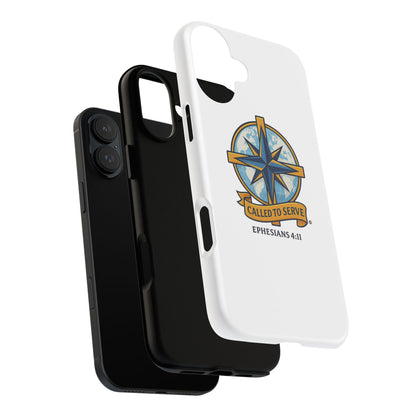 Called to Serve (Full Color), Rugged Phone Case, Inspirational Mobile Cover, Gift for Faith Lovers, Faith-Based Protector