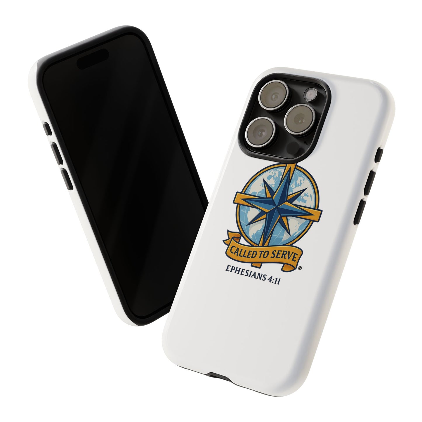 Called to Serve (Full Color), Rugged Phone Case, Inspirational Mobile Cover, Gift for Faith Lovers, Faith-Based Protector