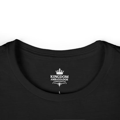 Kingdom Ambassador (White Lettering) Women's Softstyle Tee