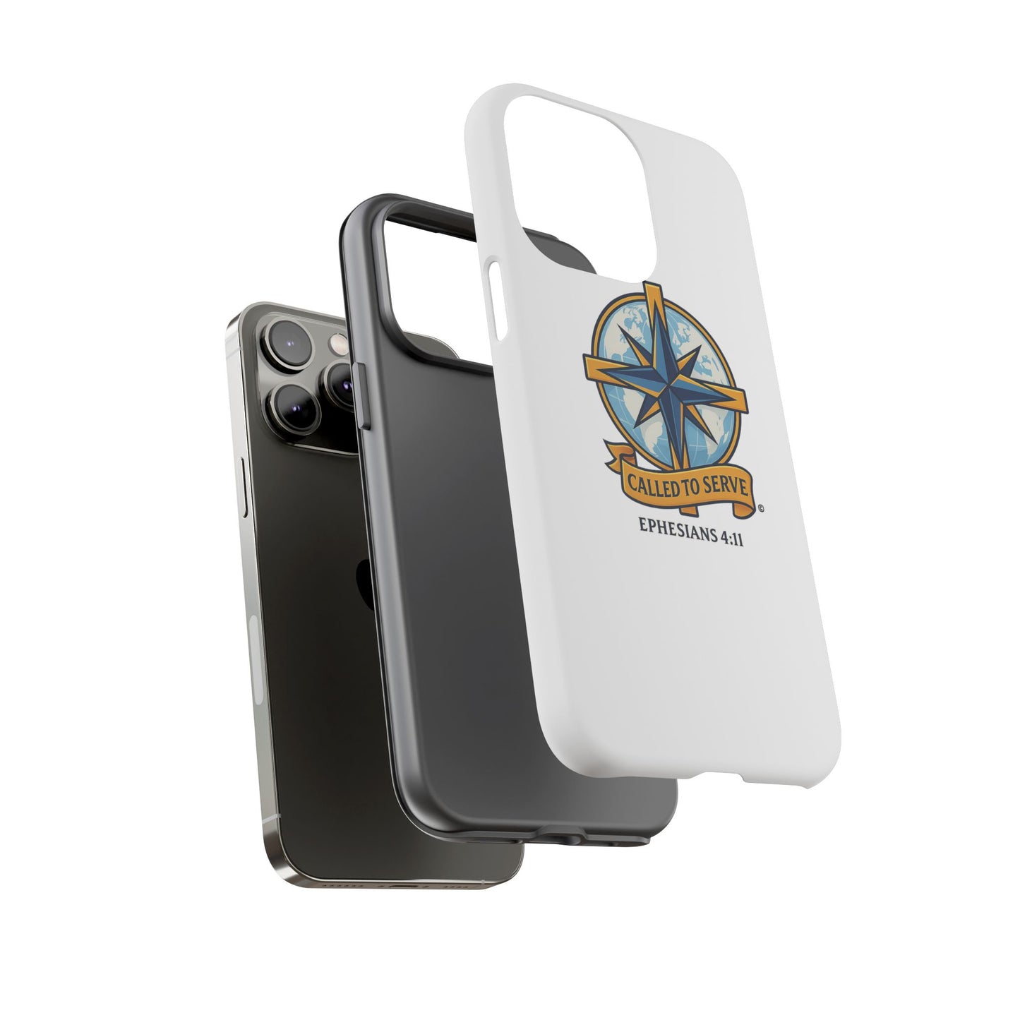 Called to Serve (Full Color), Rugged Phone Case, Inspirational Mobile Cover, Gift for Faith Lovers, Faith-Based Protector