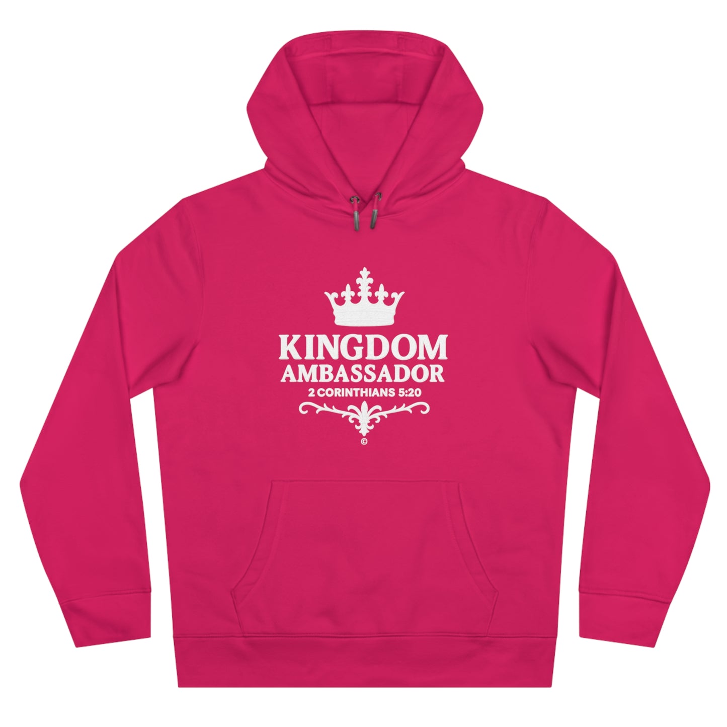 Kingdom Ambassador (Lettering Design on Front only) Apparel Clothing Hoodie Hooded Sweatshirt
